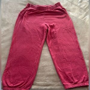 Red American Eagle sweatpants!